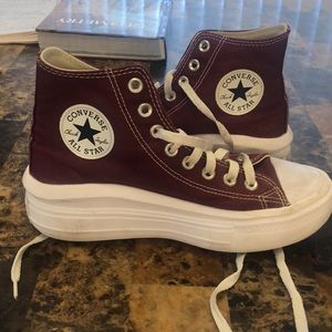 Platform Maroons converse